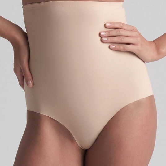 Bye Bra Shapingtruse Sculpting High Waist Brief firm support Beige