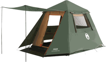 Coleman Fastpitch Forest Lodge 4, kuppeltelt Green 4 manns