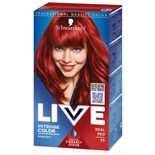 Schwarzkopf Professional Live Intense Color 35 Real Red