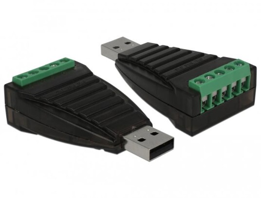 Delock USB-adapter USB Til 5-pin Terminalblokk Delock USB-adapter USB Til 5-pin Terminalblokk