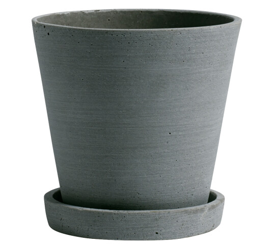 Hay Flowerpot potteskjuler med fat S grønn Hay Flowerpot potteskjuler med fat S grønn