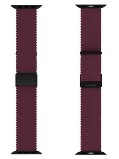 Armband Till Apple Watch 42/44/45Mm Flätat Lila