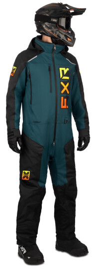 FXR Overall  Recruit Lite Svart-Drk Stål-Inferno
