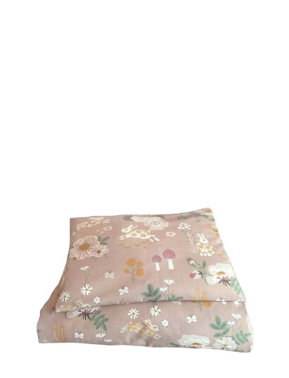 Majvillan Old Garden Pink Junior Bed Set 100X130 Cm - Pink - 100X130CM