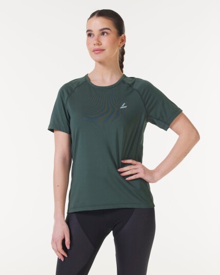 LEVITY Radical Run T-shirt Greengrey - L