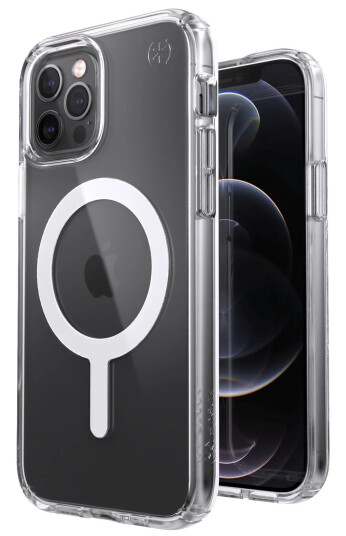 Speck Presido Deksel iPhone 12/12 Pro Magsafe - Gjennomsiktig