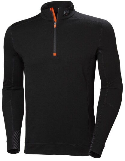 TRØYE POLO SORT 2XL LIFA MERINO TRØYE POLO SORT 2XL LIFA MERINO