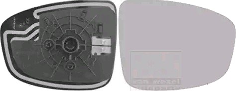 Speilglass ytterspeil VAN WEZEL 2780838