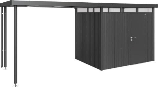 BIOHORT SIDETAK HIGHLINE H2 MØRK GRÅ METALLIC