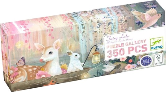 Djeco Puslespill 350 Brikker Feenes innsjø Djeco OneSize Puslespill