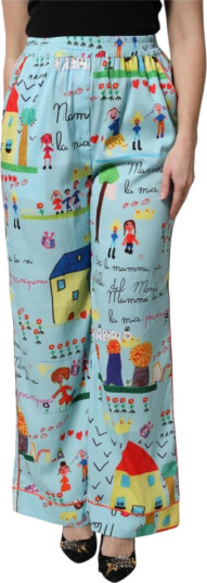 Dolce & Gabbana Dame Bukser Flerfarget S,