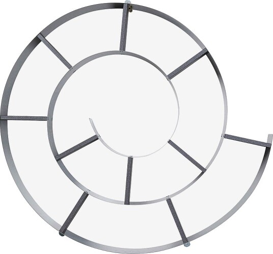 KARE Design Vegghylle Snail Sølv KARE Design Vegghylle Snail Sølv