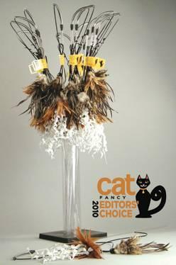 Purrfect Crunchy Feather Katteleketøy 80 cm