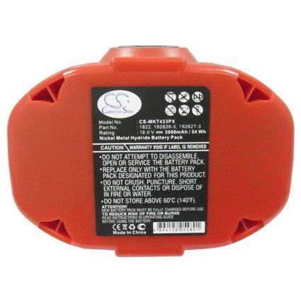 Makita 1833 batteri (3000 mAh 18 V) Makita 1833 batteri (3000 mAh 18 V)