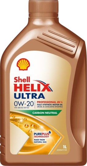 Motorolje SHELL HELIX ULTRA PROFESSIONAL AJ-L 0W20 1L