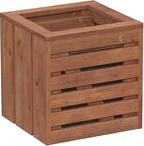 Palmako Blomsterkasse melissa 4 brun imp 36x34x35 cm Palmako Blomsterkasse melissa 4 brun imp 36x34x35 cm