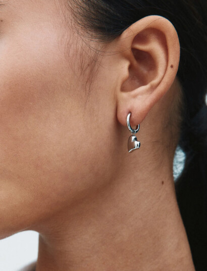 Edblad Amorina Hoops Steel Silver ONE SIZE