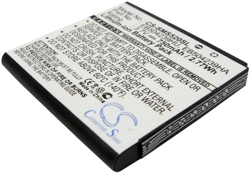 Batteri til Samsung GT-S5200 etc