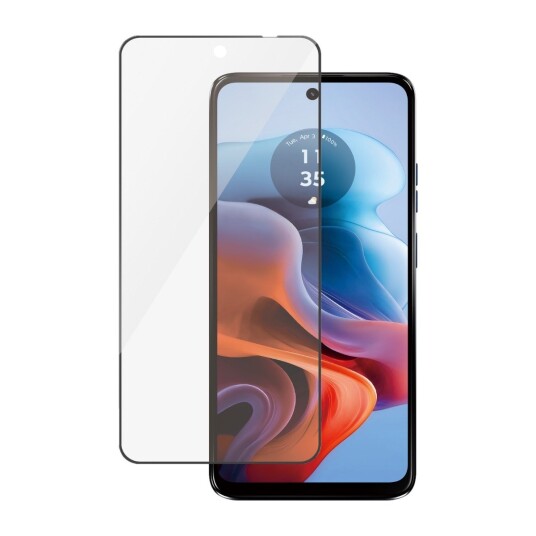 PANZERGLASS MOTOROLA MOTO G34 5G SKJERMBESKYTTER ULTRA-WIDE FIT, SVART