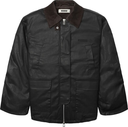 Woodbird Wbrui Waxed Jacket Black XS