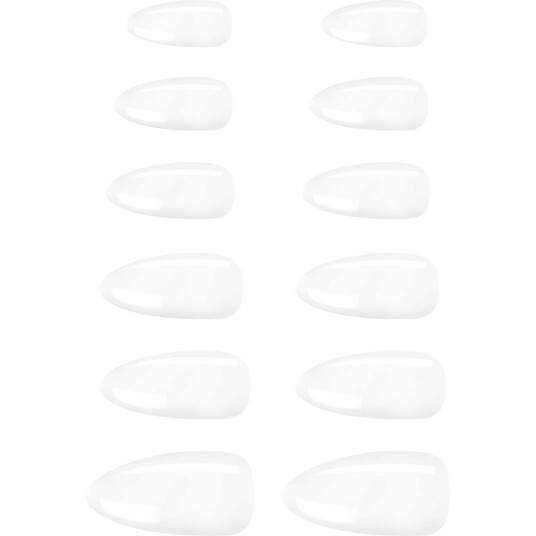 essence What The Fake! Press-On Nails Press & Go 02 Bare White
