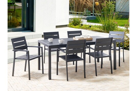 Spisebord Pereta 180x90 cm - Svart Spisebord Pereta 180x90 cm - Svart