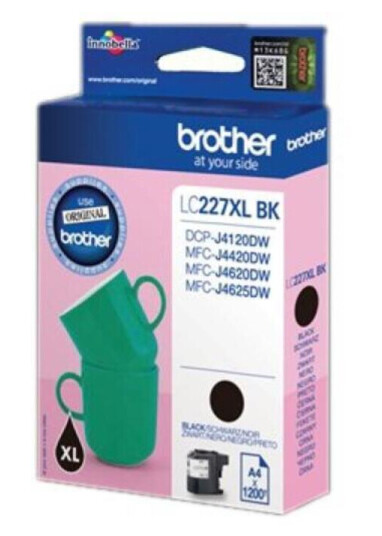 Brother Kompatibel Blekkpatron Brother Lc227xlbkbp Svart Brother Kompatibel Blekkpatron Brother Lc227xlbkbp Svart