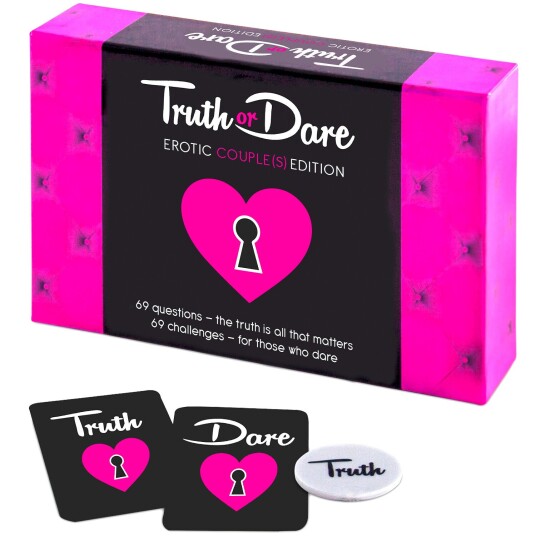Tease & Please Truth or Dare Erotisk Spil til Par - Forskjellige farger         - Forskjellige farger