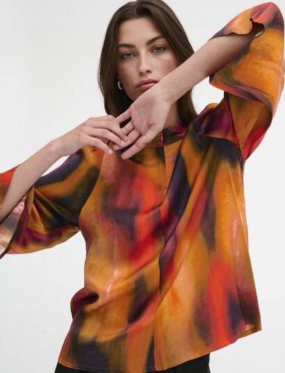 My Essential Wardrobe Mariamw Blouse Red 36