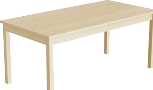 Bord Lovis 601 1400X700 Mm Højde 720 Mm Med Lysegrå Linoleum Birk Understel Bord Lovis 601 1400X700 Mm Højde 720 Mm Med Lysegrå Linoleum Birk Understel