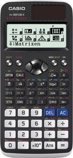 Casio Skolekalkulator FX-991DEX-K 12-Sifret Solcelle/Batteri Casio Skolekalkulator FX-991DEX-K 12-Sifret Solcelle/Batteri
