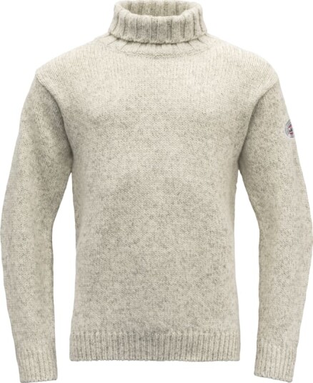 Devold Unisex Nansen Wool High Neck L , Grey Melange Devold Unisex Nansen Wool High Neck L , Grey Melange
