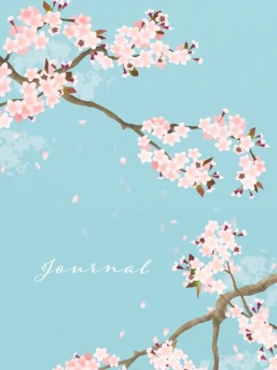 Spring Cherry Blossoms Journal Av Editors Of Chartwell Books