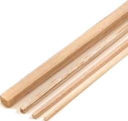 Wood Balsalist 3 x 3 x1000mm
