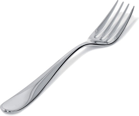 Alessi Serving Fork I 18/10 Stainless Steel Silver ONE SIZE Alessi Serving Fork I 18/10 Stainless Steel Silver ONE SIZE