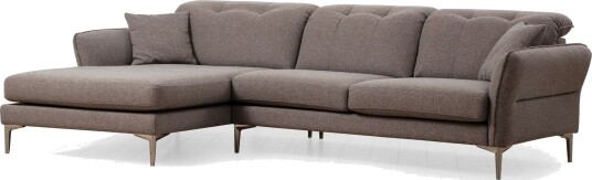 Chandara Sofa med Divan 5 seter Grå