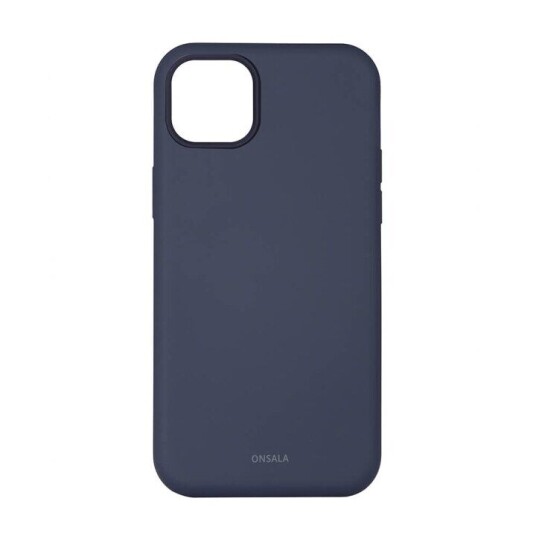 Onsala Silikon Backcover i Mørk Blå til iPhone 14 Plus 6,7"