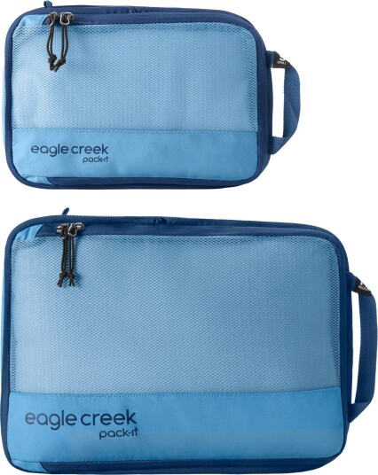 Eagle Creek Pack-It Reveal Compression Cube Set S/M Blue Dawn Eagle Creek Pack-It Reveal Compression Cube Set S/M Blue Dawn