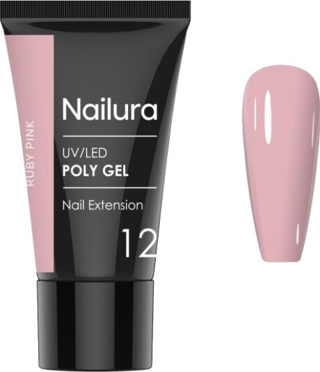 Nailura Poly Gel 12 – Ruby Pink – 30 ml Nailura Poly Gel 12 – Ruby Pink – 30 ml