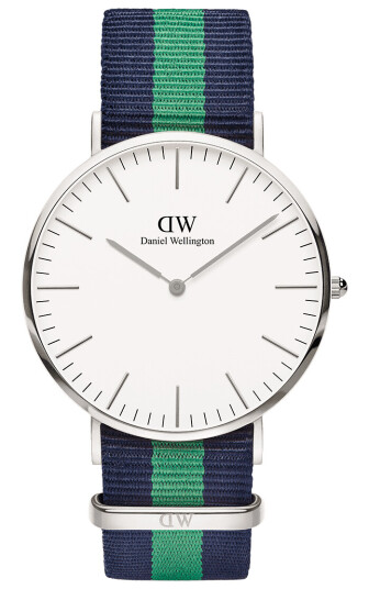 Daniel Wellington DW Klokke Classic Warwick 40mm Sølv Daniel Wellington DW Klokke Classic Warwick 40mm Sølv