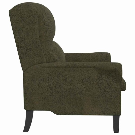 lenestol Army grønn 76 x 94 x 102 cm Kunstlær