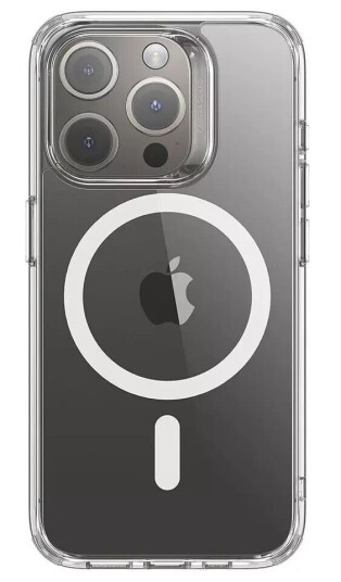 ESR IPhone 15 Pro ESR Classic Hybrid Halolock Deksel - MagSafe-kompatibelt - Gjennomsiktig