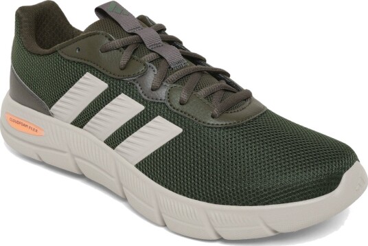Adidas Sportswear Cloudfoam Flex   Laces   Khaki green   45 1/3