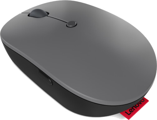 Lenovo Go Trådløs Mus med 5 Knapper - Optisk Sensor - Stormgrå