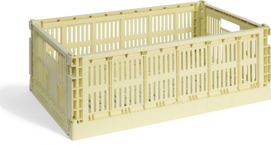 Hay Colour Crate Large Oppbevaring Light Yellow