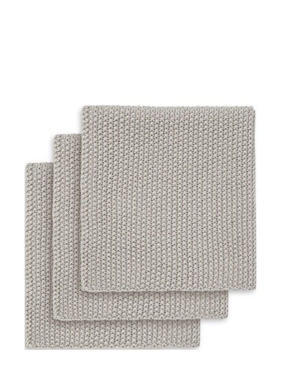 Engholm Textiles Line Dishcloth - Grey - 25X25CM