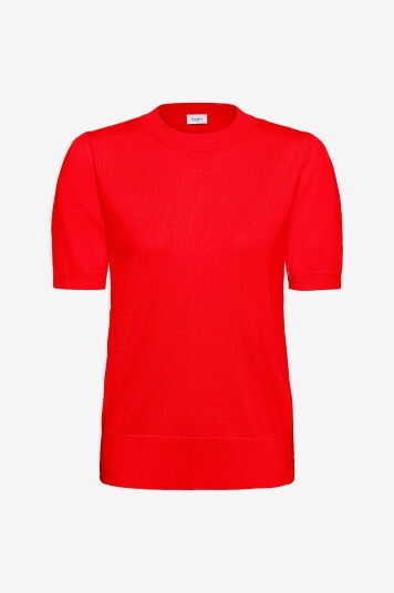 Saint Tropez Genser MilaSZ SS Pullover Rød