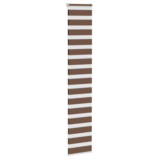 Sebragardin brun 40x200 cm stoff bredde 35,9 polyester