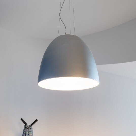 Pendellampe Artemide Nur App dimmbar Grå Stue Metall Design 43 Grå