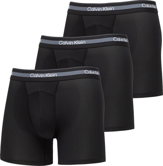 Calvin Klein Boxer Brief 3Pk Black XL